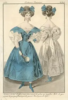 Sentimental Prints: Ball Dress for 1830