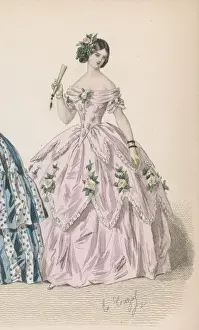 Corsage Prints: Ball Dress 1840S