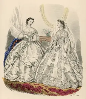 Ball / Evening Dress 1865