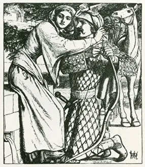 Ballad Prints: The Ballad of Oriana by W. Holman Hunt