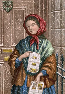 Images Dated 22nd May 2018: BALLAD SELLER