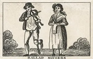 Ballads Prints: Ballad Singers