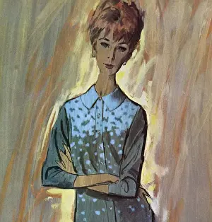 Ballantyne golfer sweater - sixties woman