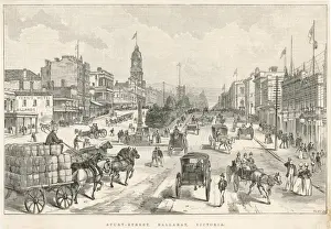 Thoroughfare Prints: Ballarat Street Scene