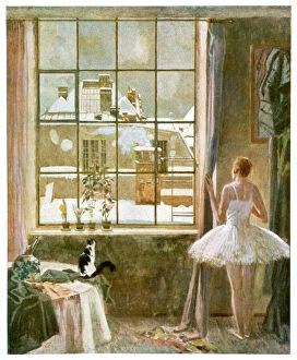 Ballet Collection: Ballerina & Snow