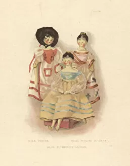 Images Dated 13th March 2019: Ballerinas Proche, Duvernay and Ancilin as dolls