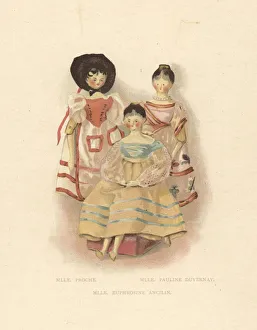 Victorias Gallery: Ballerinas Proche, Duvernay and Ancilin as dolls