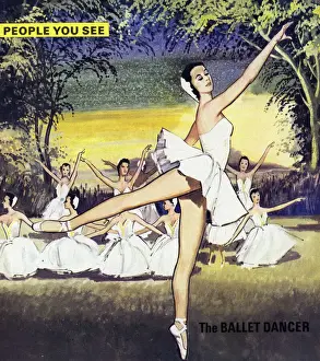 Ballerinas Prints: The Ballet Dancer