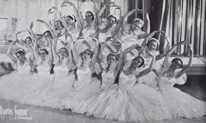 Fischer Prints: Ballet Komarova in Revue Folies Bergere at the French Casino