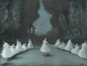 Performed Prints: Ballet Les Sylphides