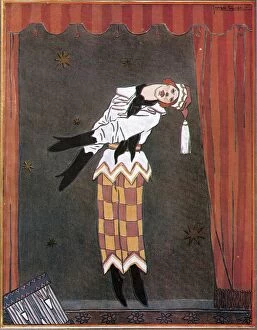 Ballet Petrouschka . Vaslav Nijinsky