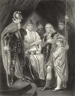 1296 Prints: Balliol Surrenders Crown