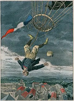 Balloonist Prints: BALLOON ACCIDENT 1899