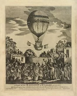 Images Dated 7th August 2011: Balloon ascending with Sadler and Paget