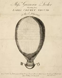 Images Dated 7th December 2011: Balloon ascent, Garnerin and Locker