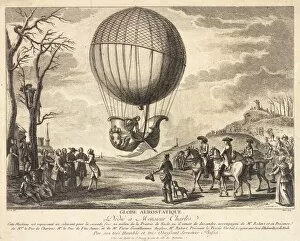 Images Dated 14th June 2012: Balloon ascent from Prairie de Nesle, northern France