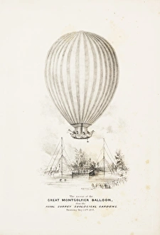 Images Dated 13th June 2012: Balloon ascent on Queen Victorias birthday