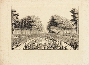 Images Dated 15th June 2012: Balloon ascent from St Cloud, Paris