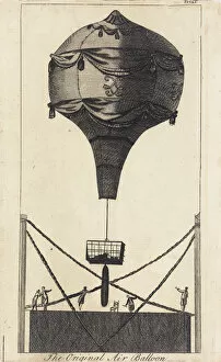 Aerostatic Gallery: Balloon built at Versailles