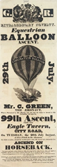 Images Dated 7th August 2011: Balloon event, Charles Green