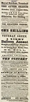Balloon event, Charles Green