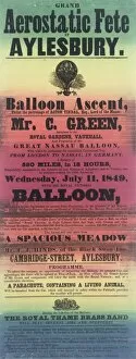 Aerostatic Gallery: Balloon event, Charles Green, Aylesbury