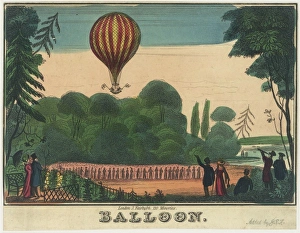 Images Dated 7th November 2011: Balloon in flight