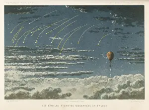 Wilfred Prints: Balloon & Meteor Shower