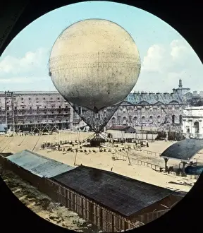 Balloon ready for lift-off