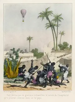 Fright Prints: Balloon Scares Natives