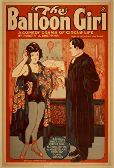 Sherman Prints: The ballooon girl a comedy drama of circus life by Robert J