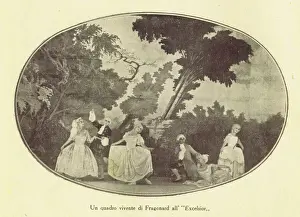 Fragonard Prints: Show in the ballroom of the Excelsior Hotel, Lido, Venice