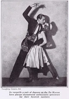 The ballroom and Exhibition dancers the De Marcos