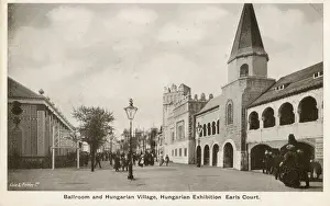 Earls Prints: Ballroom and Hungarian Village - Hungarian Exhibition, Earls Court, London Date: 1908