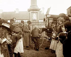 Dentist Prints: Ballyclare May Fair Street Dentist Victorian period