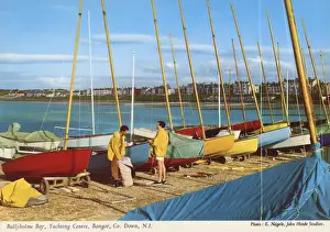 Bangor Prints: Ballyholme Bay, Yachting Centre, Bangor, Co. Down, N. I