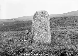 Ballycastle Prints: Ballyvennaght Standing Stone, Co. Antrim