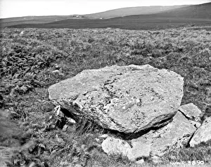 Ballycastle Prints: A Ballyvermaght Cromlech or Dolmen, Ballycastle