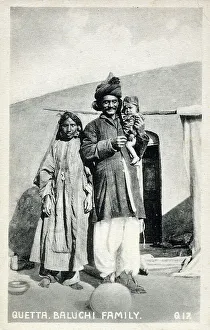 Baloch Family, Quetta, Pakistan