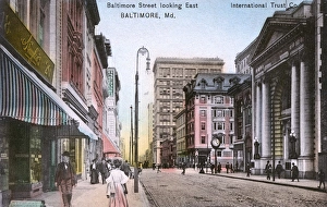 Maryland Gallery: Baltimore Street, Baltimore, Maryland, USA