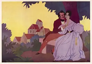 Honore Prints: Balzac & Mme De Berny