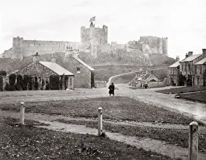 Bamborough Castle, Northumberland, c. 1870 s