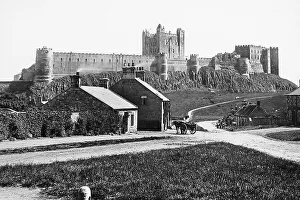 Bamburgh Prints: Bamburgh Castle Victorian period