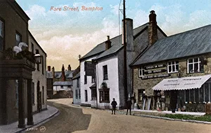 Images Dated 22nd August 2018: Bampton, Devon - Fore Street