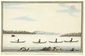 Aboriginal Prints: Ban-nel-lang meeting the Governor