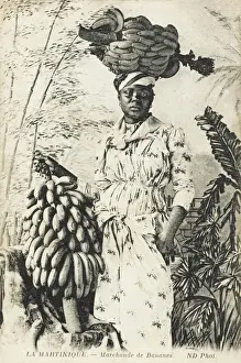 Banana seller - Island of Martinique