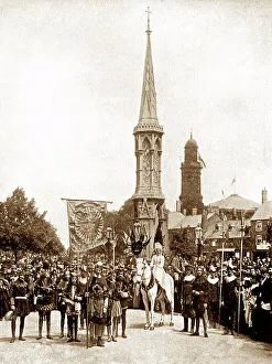 Pageant Prints: Banbury Cross Pageant, Banbury, early 1900s