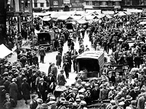 Banbury Prints: Banbury Market Place early 1900s