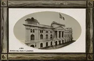 Lima Prints: Banco del Peru y Londres, Lima, Peru, South America