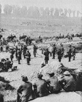Images Dated 1st July 2011: The band of the Black Watch play to the troops